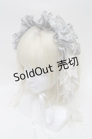 画像: MR corset / エンジェルウィングヘッドドレス  グレーｘキナリ S-25-04-12-002-PU-AC-AS-ZS