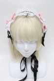 画像2: BABY,THE STARS SHINE BRIGHT / Creamy sweet macaronヘッドドレス  白ｘ黒 S-25-04-12-003-BA-AC-AS-ZS (2)