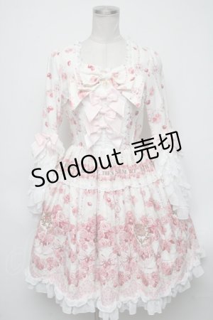 画像: BABY,THE STARS SHINE BRIGHT /Strawberry Rose Bouquetワンピース  オフ S-25-04-14-048-BA-OP-AS-ZS