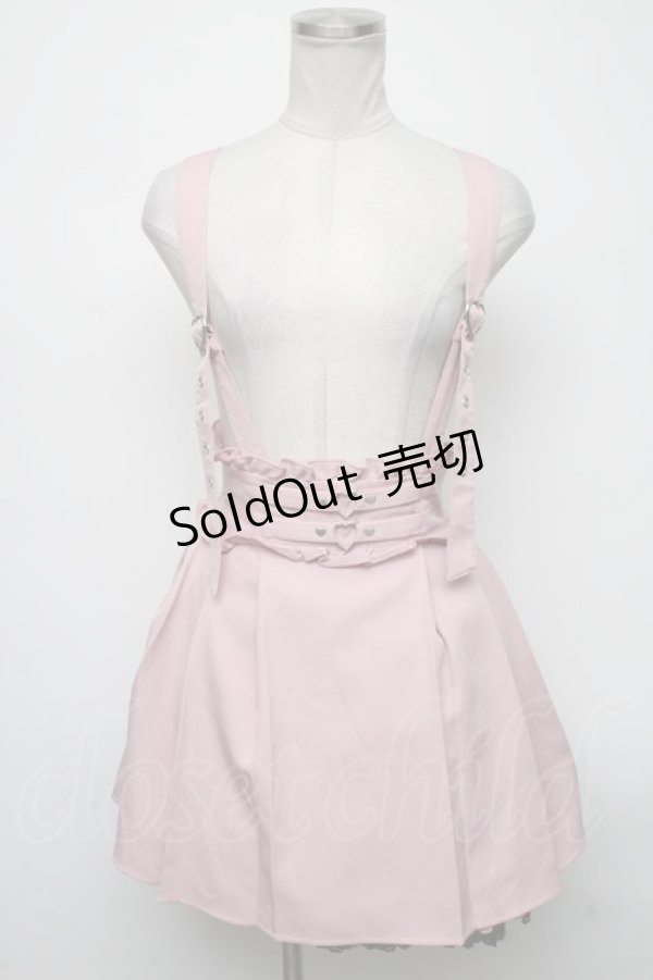 画像1: Deary / サス付スカート  ピンク S-25-04-14-070-LO-SK-AS-ZS (1)