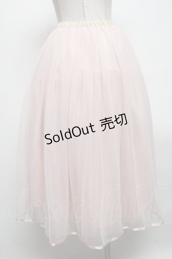 画像2: Franche Lippee / チュールスカート  ピンク S-25-04-14-071-LO-SK-AS-ZS (2)