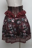 画像2: OZZ ANGELO / 絵画プリントコルセット付スカート  ワイン S-25-04-14-080-OO-SK-HR-ZS (2)
