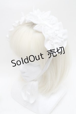 画像: axes femme kawaii / プチリボンヘッドドレス  白 S-25-04-14-010-AX-AC-HR-ZS