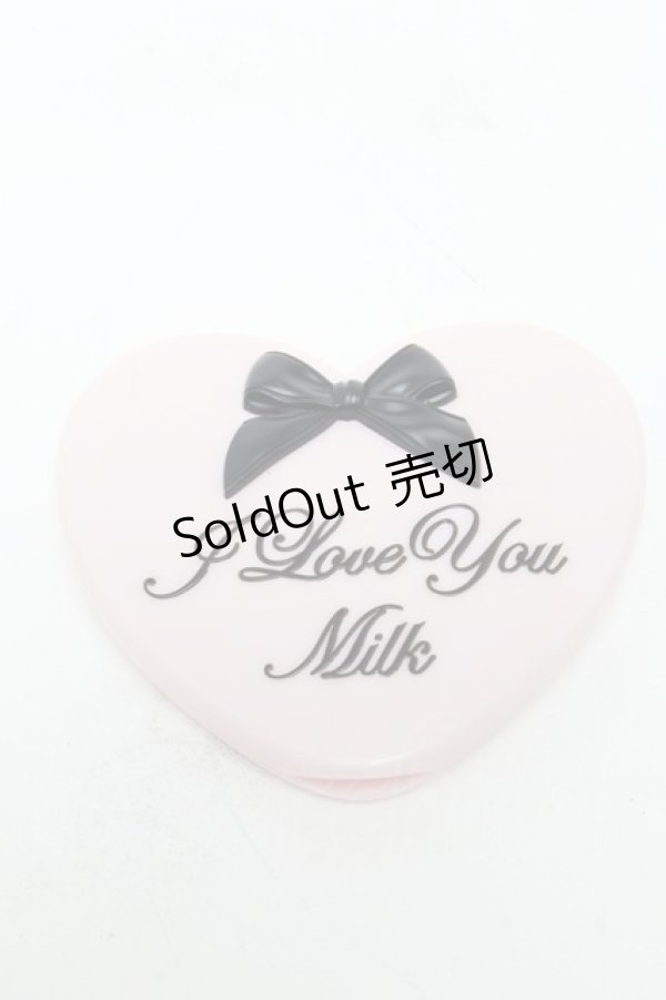 画像1: MILK / ハートミラー  ピンク S-25-04-14-002-ML-AC-HR-ZS (1)