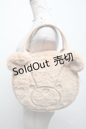 画像: axes femme kawaii / ふわふわクマバッグ  キャメル S-25-04-14-019-AX-BG-AS-ZS
