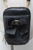 画像1: Amavel / ノWrapping Chocolatミニポシェット  黒 S-25-04-14-020-CA-SH-HR-ZS (1)