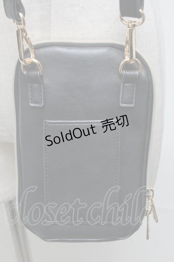 画像2: Amavel / ノWrapping Chocolatミニポシェット  黒 S-25-04-14-020-CA-SH-HR-ZS (2)