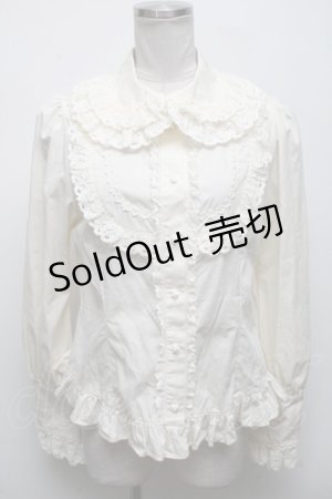 画像: BABY,THE STARS SHINE BRIGHT / チェスアリスブラウス  オフ S-25-04-14-030-BA-BL-AS-ZS