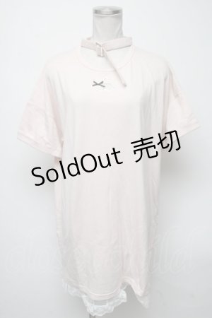 画像: Ank Rouge / うさぎくり抜きトップス  ピンク S-25-04-14-033-CA-TO-AS-ZS