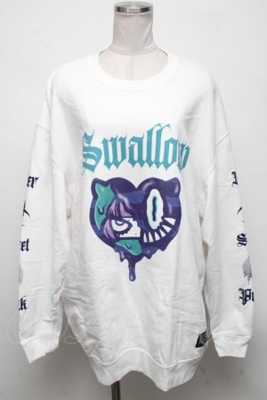 画像: HYPER CORE / Swallowスウェット  白 S-25-04-14-037-PU-TO-HR-ZS