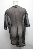 画像2: LISTEN FLAVOR / メッシュトップス  黒 S-25-04-15-049-PU-TO-AS-ZS (2)