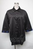 画像1: NieR Clothing / 半袖シャツ  黒 S-25-04-15-052-PU-BL-AS-ZS (1)