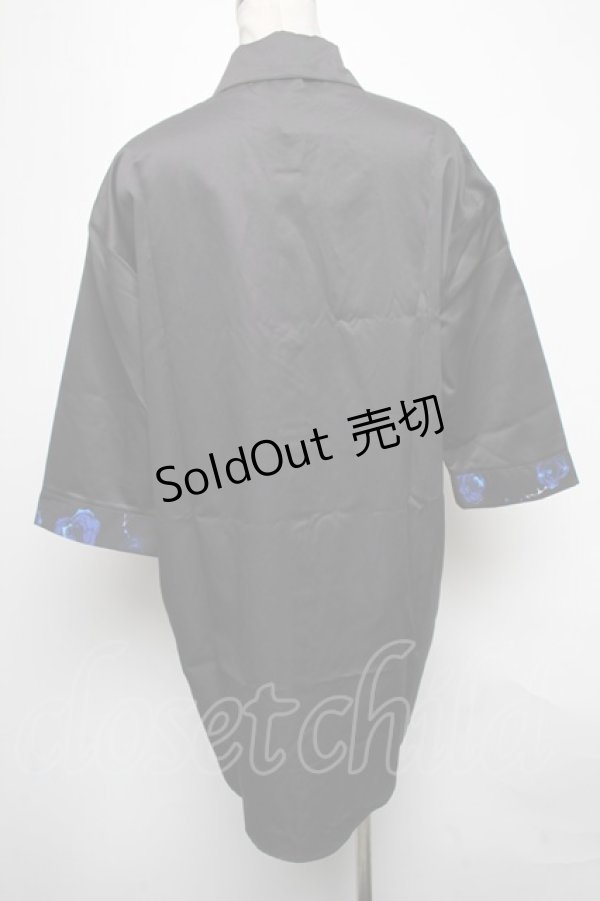 画像2: NieR Clothing / 半袖シャツ  黒 S-25-04-15-052-PU-BL-AS-ZS (2)