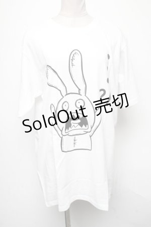 画像: NieR Clothing / プリントカットソー  白 S-25-04-15-053-PU-TO-AS-ZS