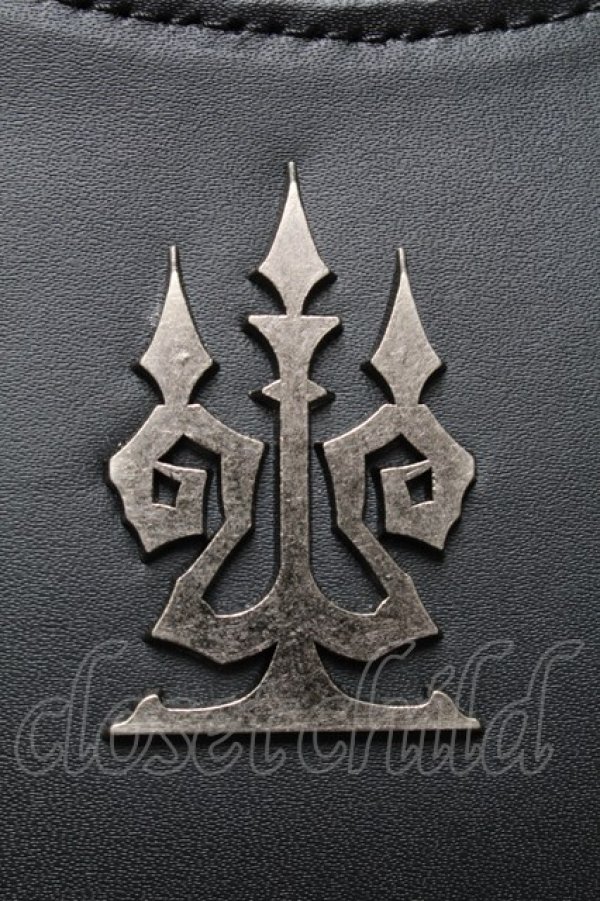 画像5: Moi-meme-Moitie / 蝙蝠バッグ(本革)  黒 S-25-04-15-015-MO-BG-AS-ZS (5)