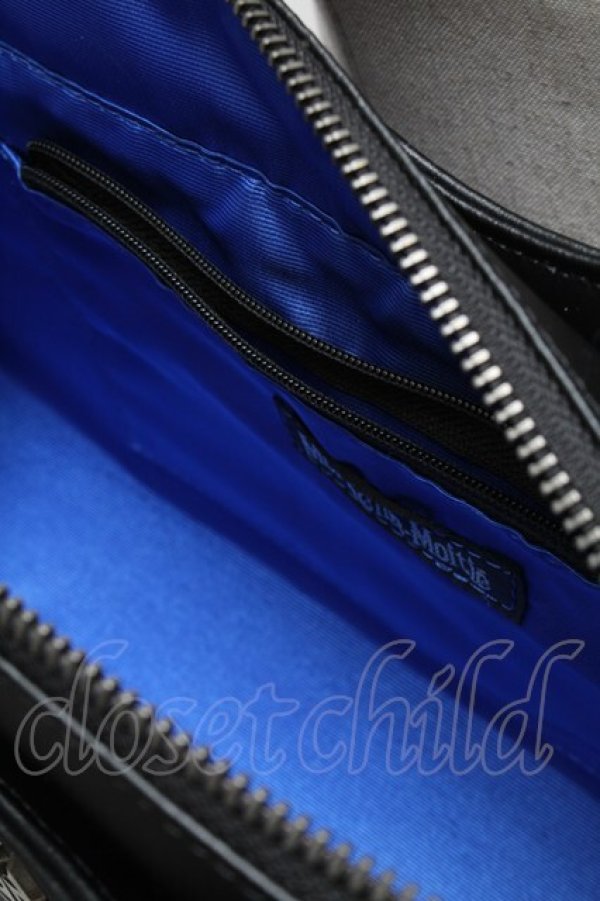 画像6: Moi-meme-Moitie / 蝙蝠バッグ(本革)  黒 S-25-04-15-015-MO-BG-AS-ZS (6)