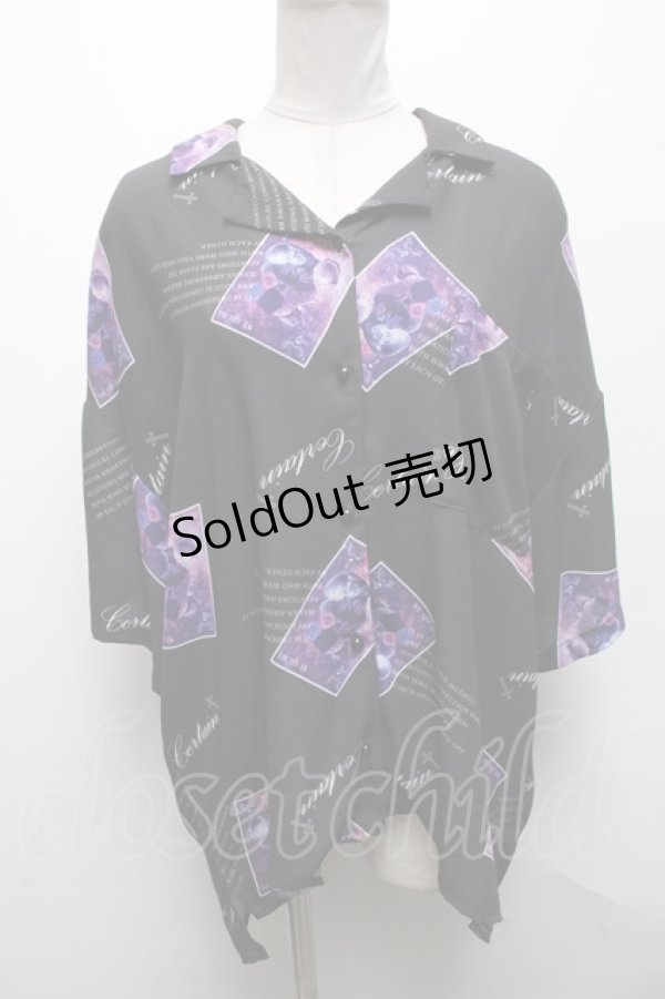 画像1: GOTH / トップス  黒 S-25-04-15-043-GO-TO-AS-ZS (1)