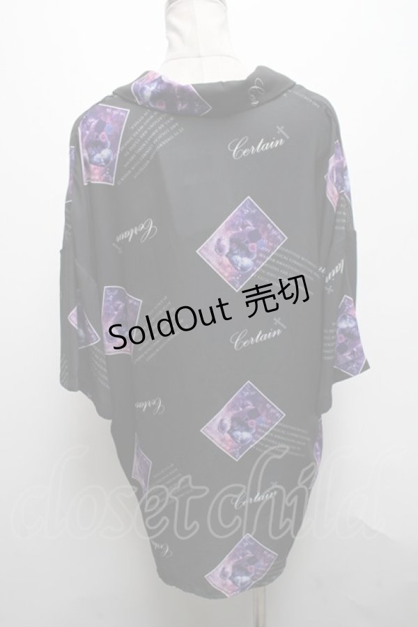 画像2: GOTH / トップス  黒 S-25-04-15-043-GO-TO-AS-ZS (2)