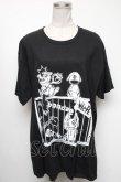 画像1: NieR Clothing / プリントTシャツ  黒 S-25-04-17-048-PU-TS-HR-ZY (1)