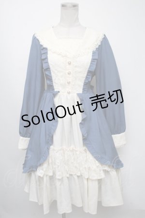 画像: axes femme kawaii / オリビアワンピース  ブルー S-25-04-17-058-AX-OP-AS-ZS