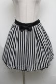 画像1: Angelic Pretty / ジオメトリックスカート  黒ｘ白 S-25-04-17-083-AP-SK-AS-ZS (1)