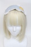 画像2: To Alice / ヘッドドレス  サックス S-25-04-17-014-LO-AC-AS-ZS (2)