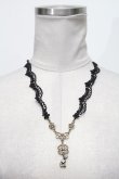 画像2: axes femme / レース×鍵ネックレス   S-25-04-17-019-AX-AC-HR-ZS (2)