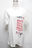 画像1: NieR Clothing / プリントTシャツ  白 S-25-04-17-026-PU-TS-HR-ZS (1)