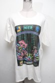 画像1: NieR Clothing / プリントTシャツ  白 S-25-04-17-028-PU-TS-HR-ZS (1)