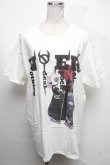 画像1: NieR Clothing / プリントTシャツ  白 S-25-04-17-029-PU-TS-HR-ZS (1)