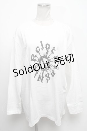 画像: NieR Clothing / プリントTシャツ  白 S-25-04-17-030-PU-TS-HR-ZS