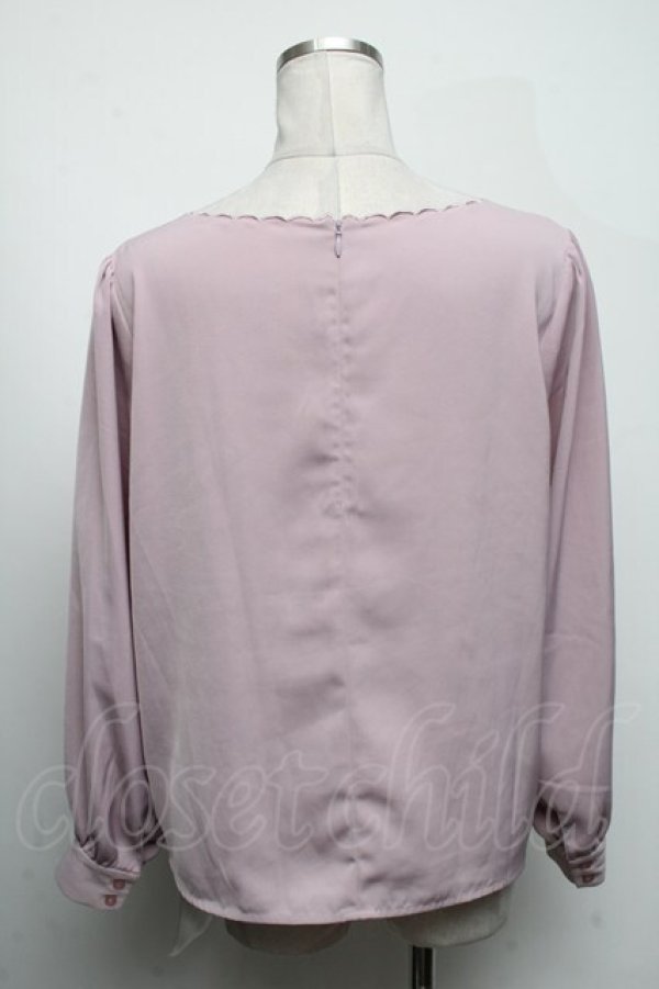 画像2: an another angelus / ローズ刺繍ブラウス  ピンク S-25-04-17-035-CA-BL-AS-ZS (2)