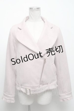 画像: axes femme POETIQUE / フェイクスエードライダース  ピンク S-25-04-17-036-AX-JA-HR-ZS