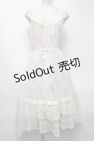画像: axes femme / 20th/レースワンピース  キナリ S-25-04-19-054-AX-OP-HR-ZS