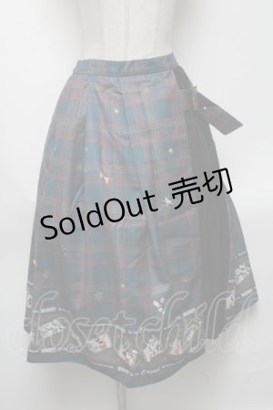 画像: axes femme / ミッキーマウス/スカート  グリーン S-25-04-19-059-AX-SK-HR-ZI