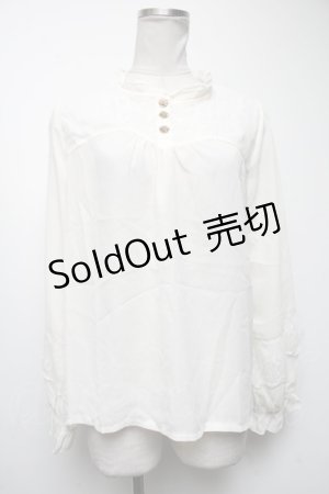 画像: axes femme / ビスチェ切替ブラウス  キナリ S-25-04-19-012-AX-TO-HR-ZS