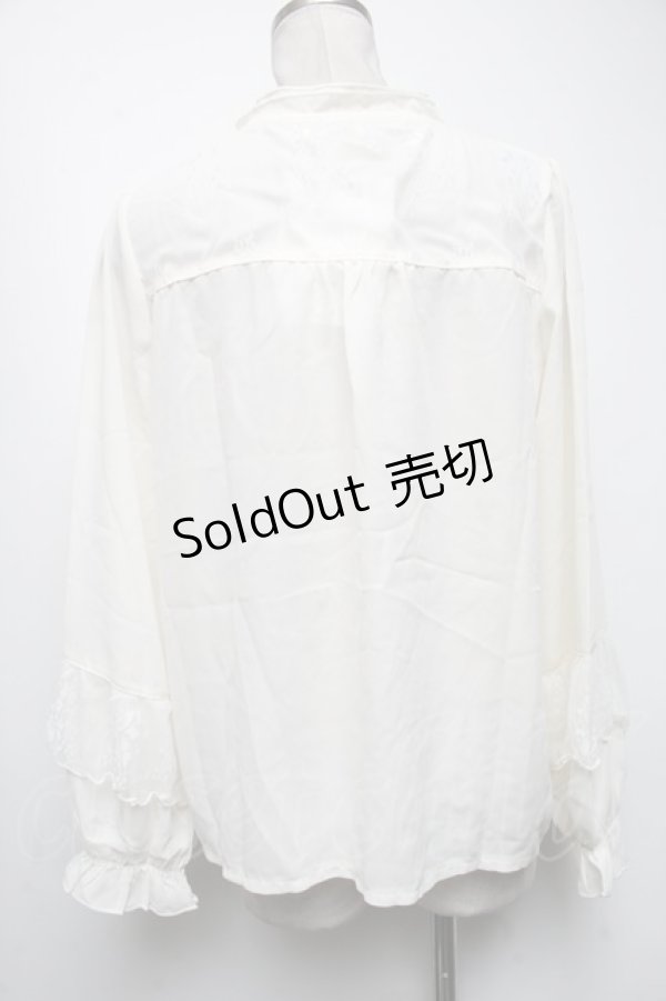 画像2: axes femme / ビスチェ切替ブラウス  キナリ S-25-04-19-012-AX-TO-HR-ZS (2)