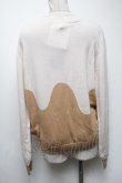 画像2: Q-pot. / メルトチョコレート クルーネックニット  ミルク S-25-04-19-023-QP-TO-AS-ZT145 (2)