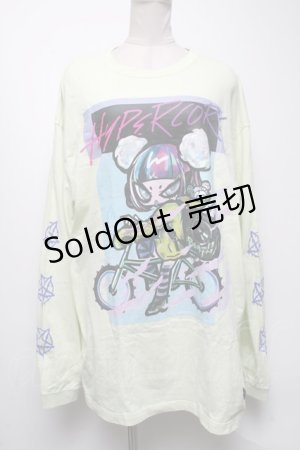 画像: HYPER CORE / THTC-370 HyperBeatsロングスリーブTシャツ  ミント S-25-04-19-024-PU-TO-AS-ZS