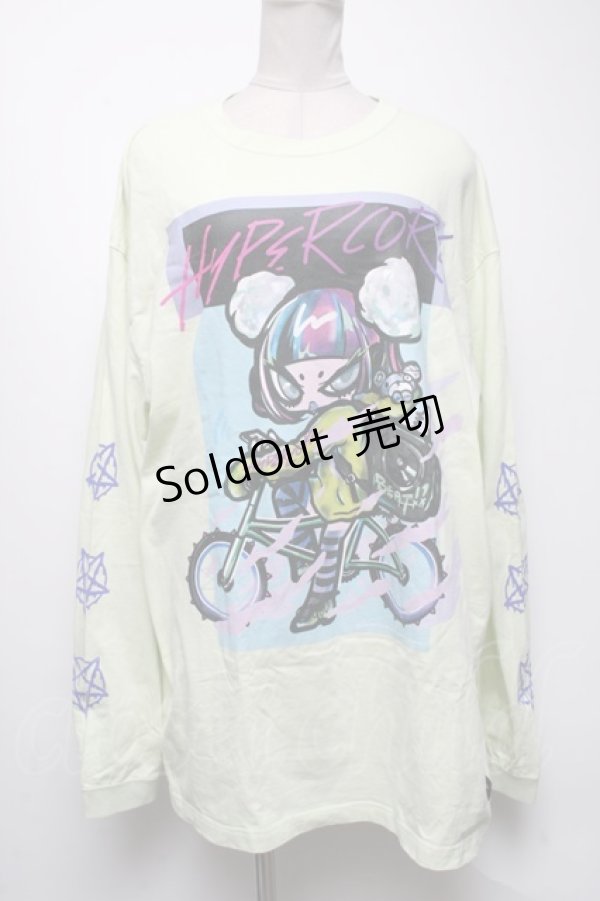 画像1: HYPER CORE / THTC-370 HyperBeatsロングスリーブTシャツ  ミント S-25-04-19-024-PU-TO-AS-ZS (1)