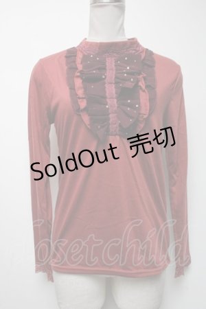 画像: axes femme / レースプルオーバー   S-25-04-19-025-AX-BL-HR-ZI