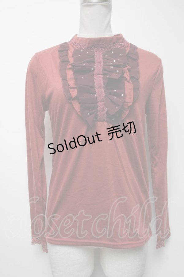 画像1: axes femme / レースプルオーバー   S-25-04-19-025-AX-BL-HR-ZI (1)