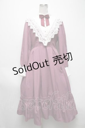 画像: axes femme kawaii / クラシックドールワンピース  ピンク S-25-04-19-040-AX-OP-HR-ZS