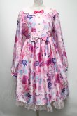 画像1: Angelic Pretty / Girly Stickerワンピース  ピンク S-25-04-23-059-AP-OP-AS-ZS (1)