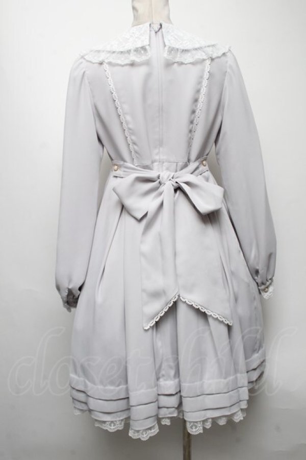 画像2: Angelic Pretty / 秘密のガーデンワンピース  グレー S-25-04-23-062-AP-OP-HR-ZS (2)