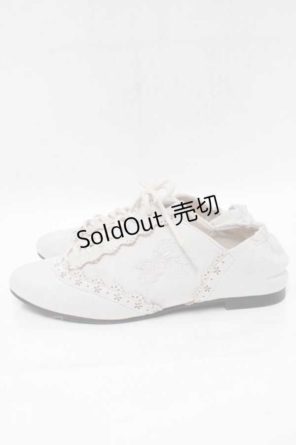 画像2: axes femme / SHレースアップパンプス  オフ S-25-04-23-007-AX-SK-ET-ZS (2)