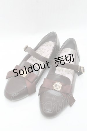 画像: m petit by misako / NINA'Sコラボパンプス L ブラウン S-25-04-23-009-LO-SH-AS-ZS