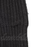 画像3: KRY CLOTHING / ニットレッグカバー  黒 S-25-04-23-001-EL-ZA-HR-ZS (3)