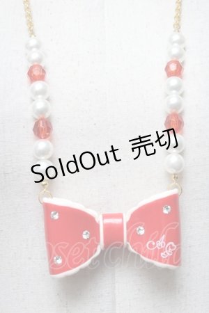 画像: Angelic Pretty / ドリームリボンネックレス  赤 S-25-04-23-014-AP-AC-AS-ZS