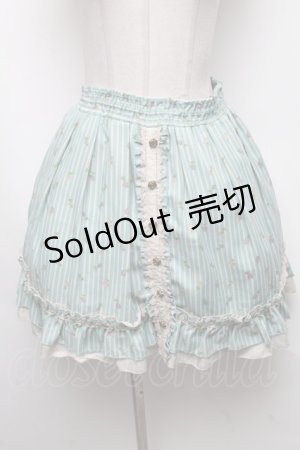 画像: axes femme / ローズフレアスカート  ミント S-25-04-25-066-AX-SK-AS-ZS